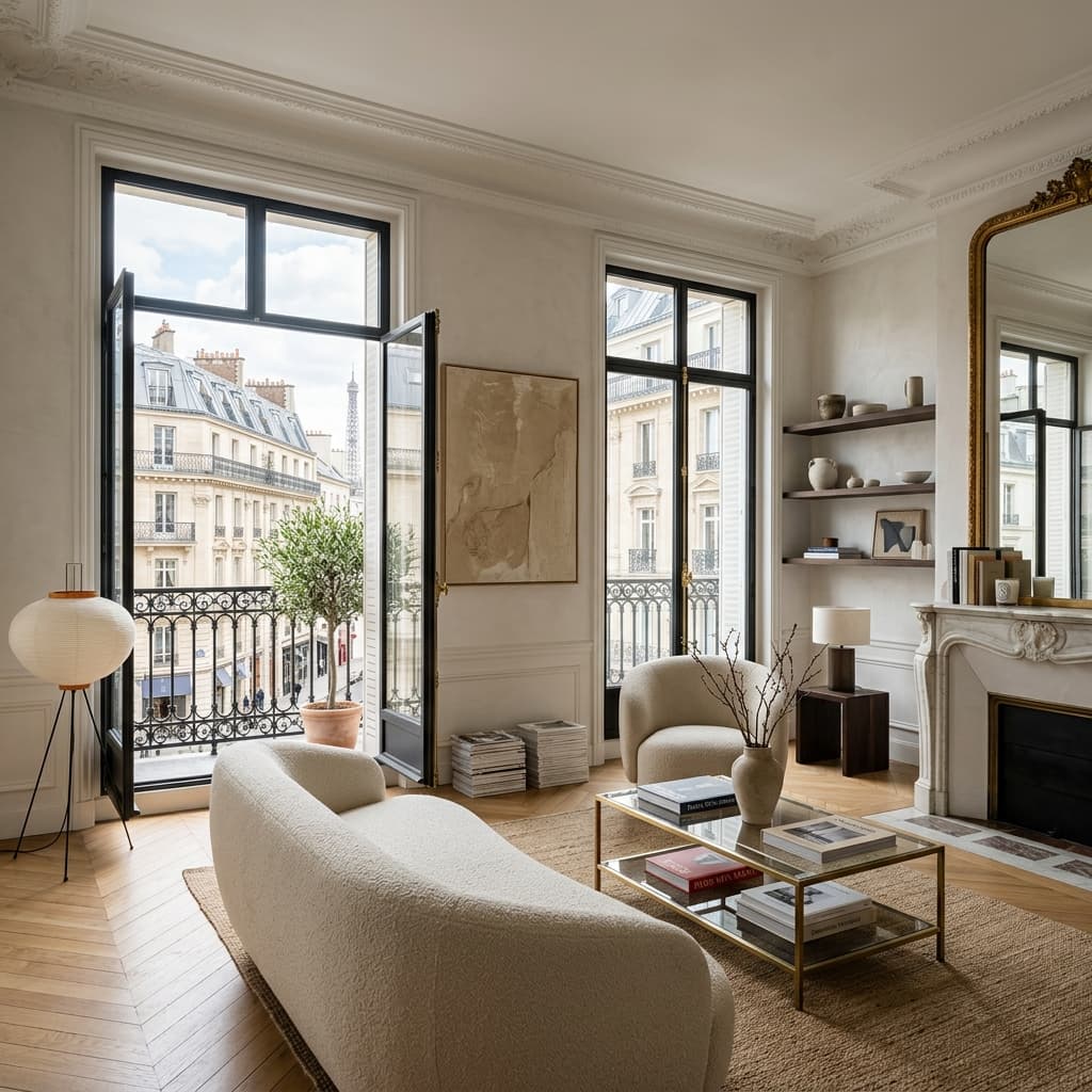 Haussmannian Luxury Apartment